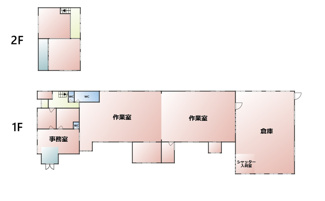 【間取り】 | 寒河江市大字米沢 売工場