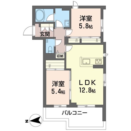 【間取り】 | 【新築】ホクレアセンター北【SHM】