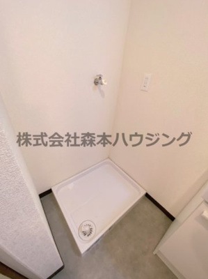 【設備】 | 　エクセル池田 | 室内洗濯機置き場です
