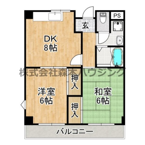 【間取り】 | 　エクセル池田
