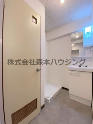 【洗面所】 | 　エクセル池田 | 忙しい朝には欠かせない洗面所です