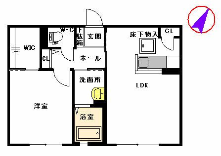 シャーメゾンヴィブレ　Ａ棟　の間取り