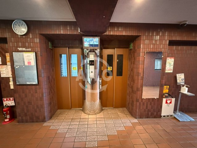 ライオンズマンション天王寺　天王寺小学校のエントランス|ライオンズマンション天王寺　エレベーター