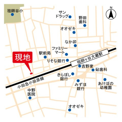 【地図】 | コート祖師谷