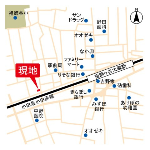 【地図】 | コート祖師谷