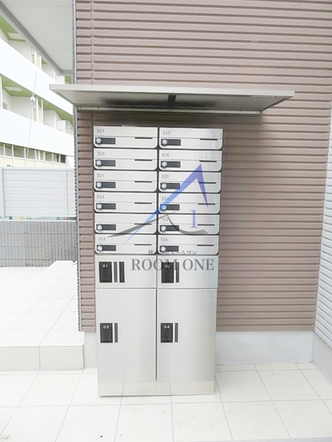 NSGATE青井・弘道 のその他共用部分|集合ポストと宅配ボックスです。