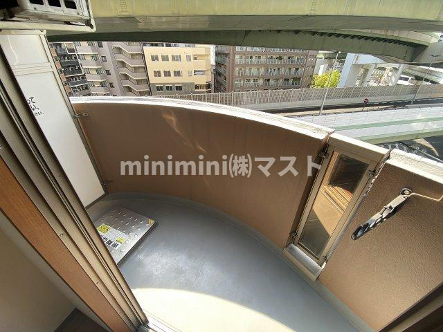 プレミアムAWAZAのバルコニー