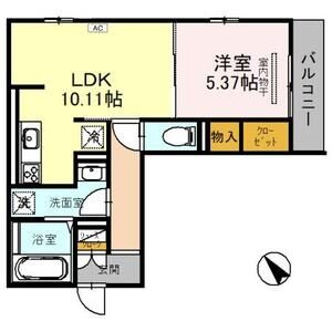 グランアクアの間取り