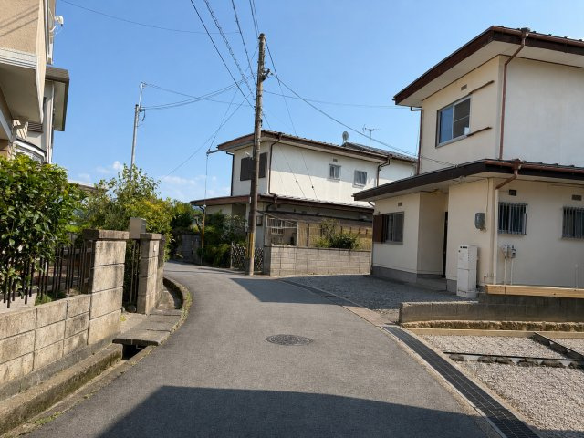 【カエデプラス不動産】野洲市近江富士3丁目の前面道路含む現地写真|現地写真（前面道路）9/10　撮影