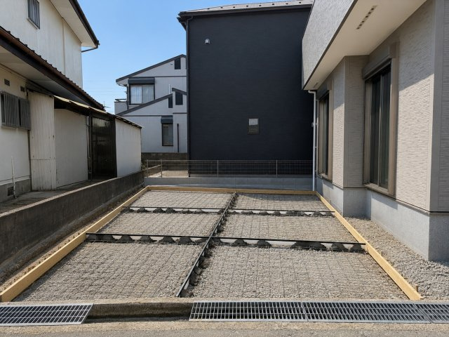 【カエデプラス不動産】野洲市近江富士3丁目の駐車場|現地写真（駐車場）9/10　撮影
