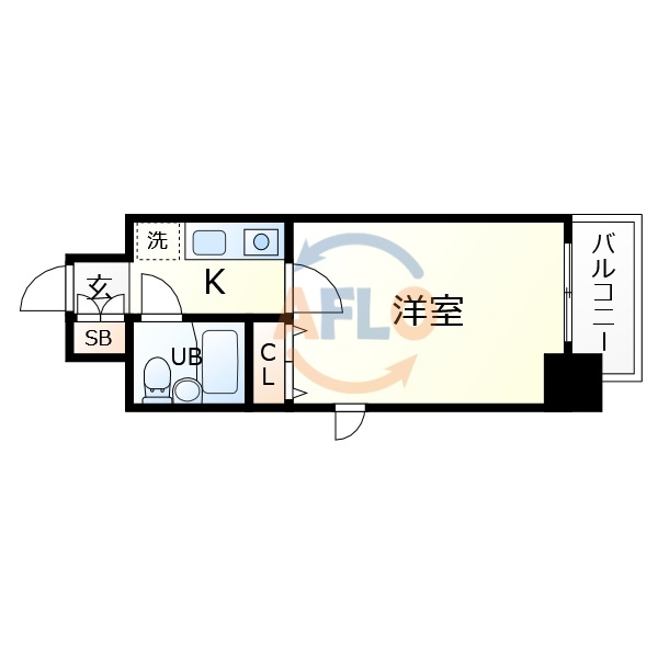 エスリード森ノ宮第2の間取り|エスリード森ノ宮第二　間取り