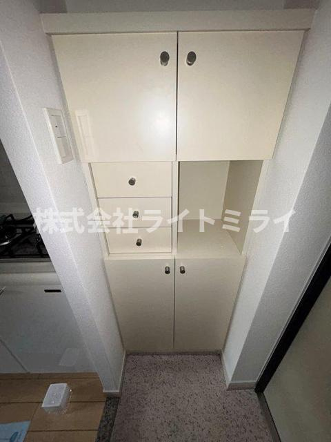 ザ・パーククロス市ヶ谷の玄関