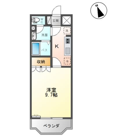 Ｐａｒｋ　Ｈｉｌｌｓの間取り