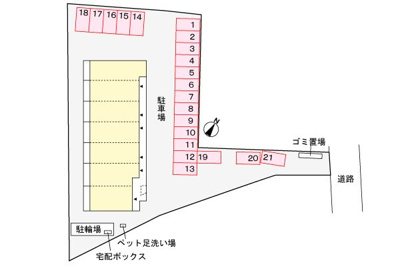 【駐車場】 | ヴェルジュ宮ノ前