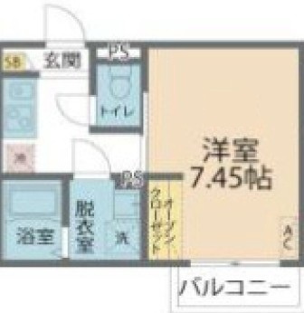 カインドネス北浦和の間取り