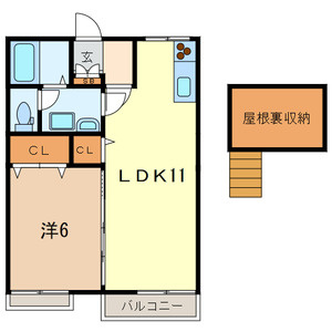 コスモハイツの間取り