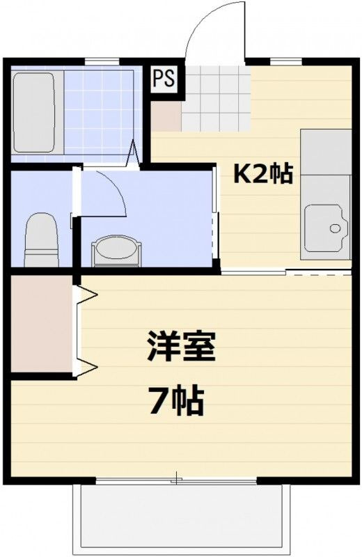 エーデルハイム　Ｂの間取り