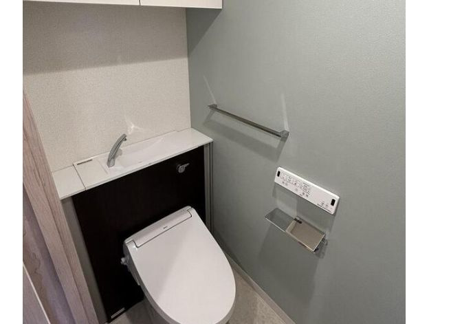 LiveCasa日暮里EASTのトイレ|落ち着いた色調のトイレです