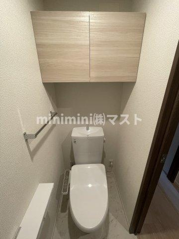 ルシェーナ西田辺のトイレ