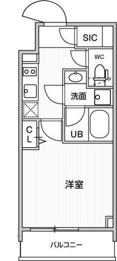 グラシアプレイス錦糸町の間取り|間取りです。
