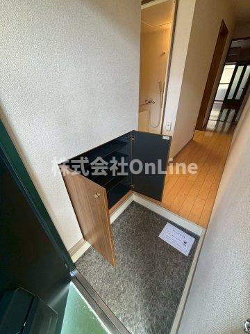 稲田大発マンションの収納