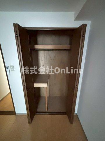 稲田大発マンションの収納