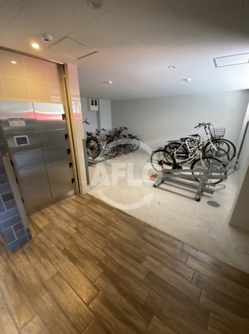 レインボーコート玉造のその他共用部分|レインボーコート玉造　駐輪場