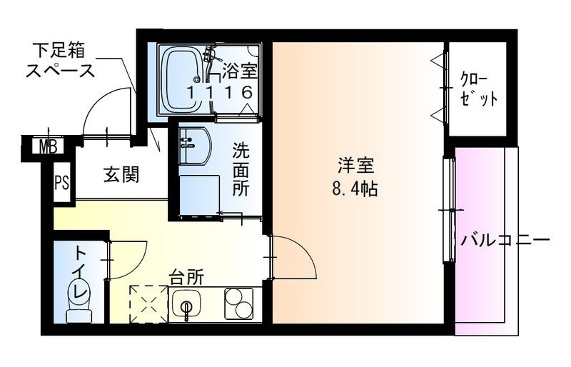 フジパレス長洲公園Ⅲ番館