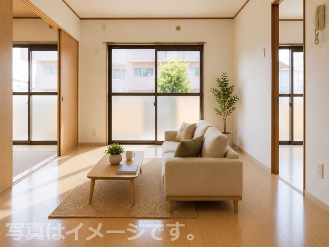 熊本市北区鶴羽田４丁目の賃貸マンションの居間・リビング|※写真はイメージです。現況優先