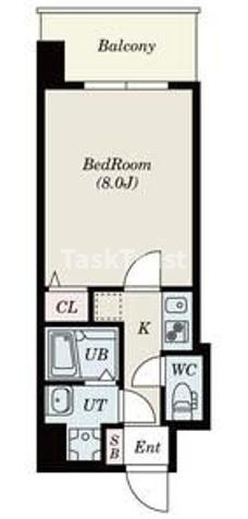 【間取り】 | S-RESIDENCE緑橋駅前