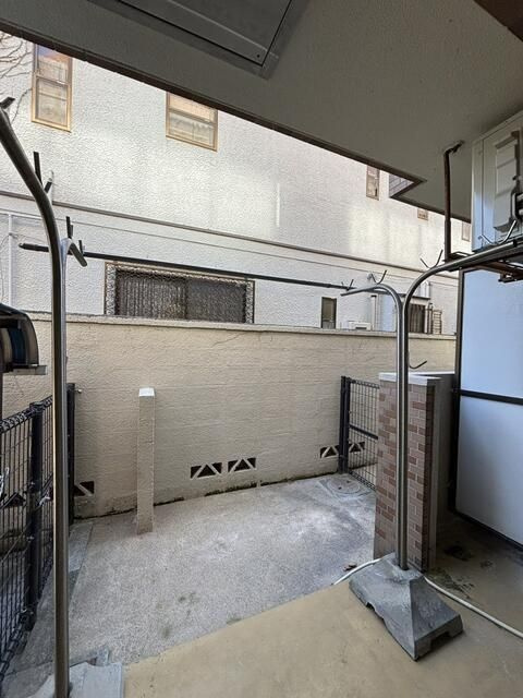 ライオンズマンション下総中山第二のバルコニー