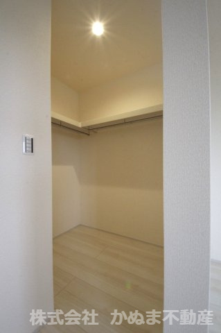 Livele Garden.S 第1栃木都賀町平川の収納|〇ウォークインクロゼット〇
寝室の収納です。約２帖　/2026.8.3撮影