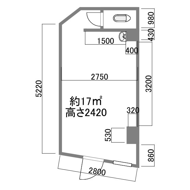 ルネッサンス塚本の間取り