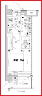 【間取り】 | レアライズ立石Ⅱ
