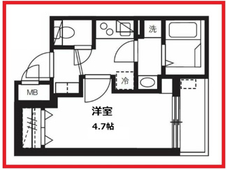 【間取り】 | ミュオン北千住