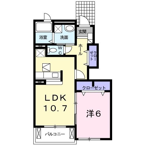 プリムローズの間取り