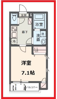 【間取り】 | メルディア北綾瀬Ⅳ