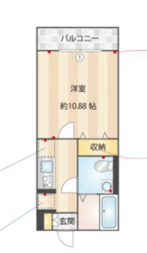 アンソレイエ鴻巣の間取り