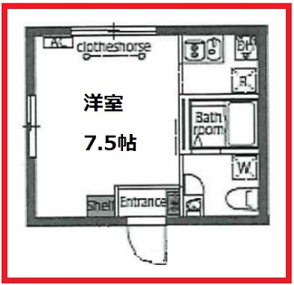 【間取り】 | グランヒルズ浅草