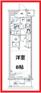 【間取り】 | マキシヴクロス梅島