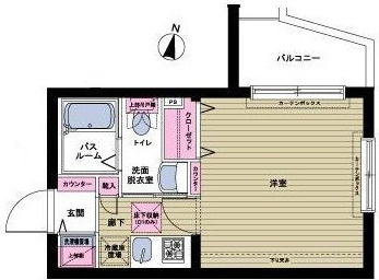 トーシンフェニックス中野新橋パインアイルの間取り
