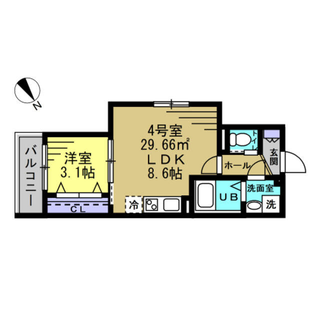 ＲＩＺＥ南流山の間取り