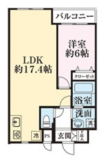 【間取り】 | ＰＡＲＫ　ＬＡＮＥ山王
