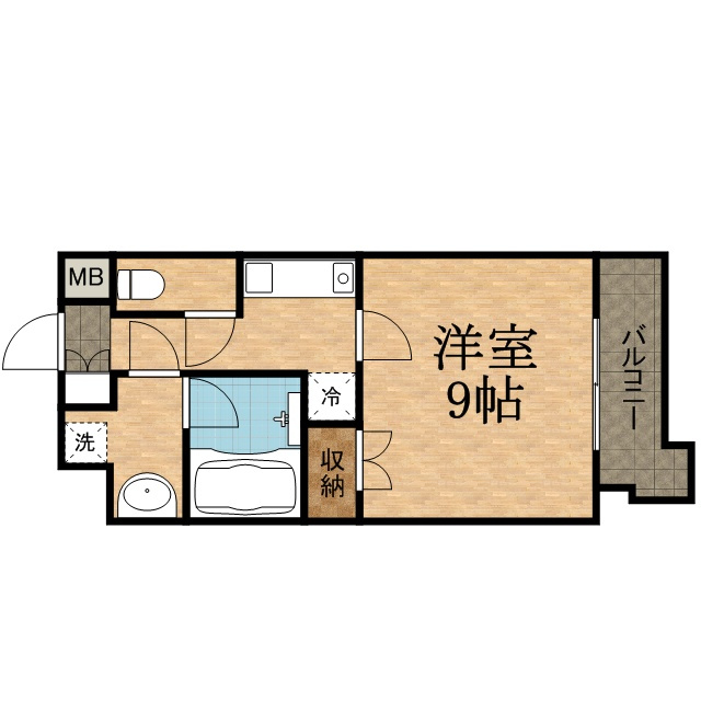 プレシャス小林の間取り