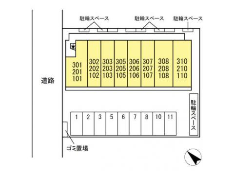 【区画図】 | グレーヌメゾン