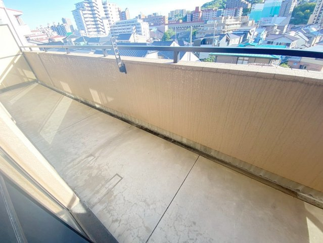 ボヌール宝塚のバルコニー