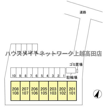 グリーンフォレストの地図|位置図