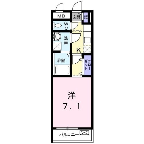 メルヴェーユ・セゾンの間取り