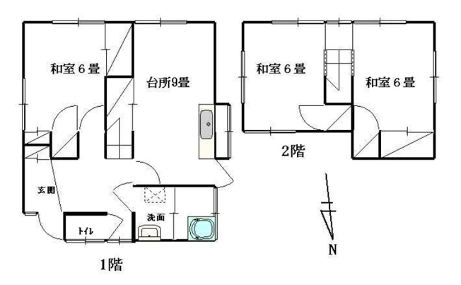 【間取り】 | 権藤貸家