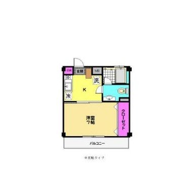 ビームス六町の間取り